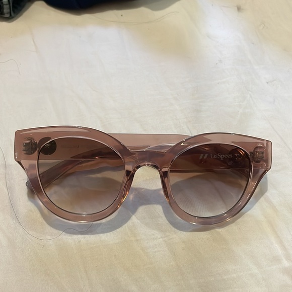 Le Spec Deja Nu Sunglasses in Rosewater